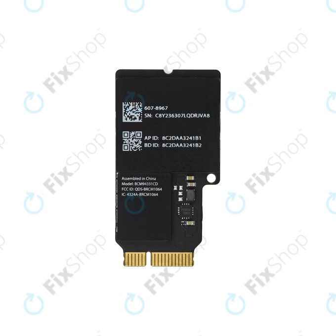 Scheda di rete wireless AirPort BCM94331CD per iMac 21.5" A1418 (Late 2012 - Early 2013), 27" A1419 (Late 2012), Refurbished