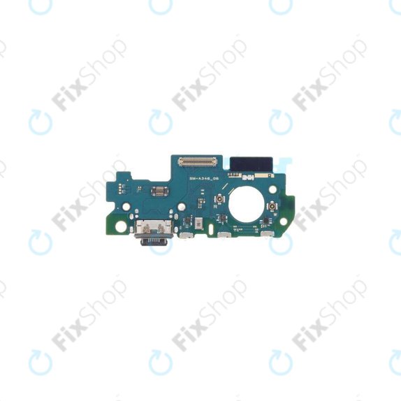 Scheda PCB connettore di ricarica per Samsung A34 5G A346B, GH96-15817A, Genuine Service Pack