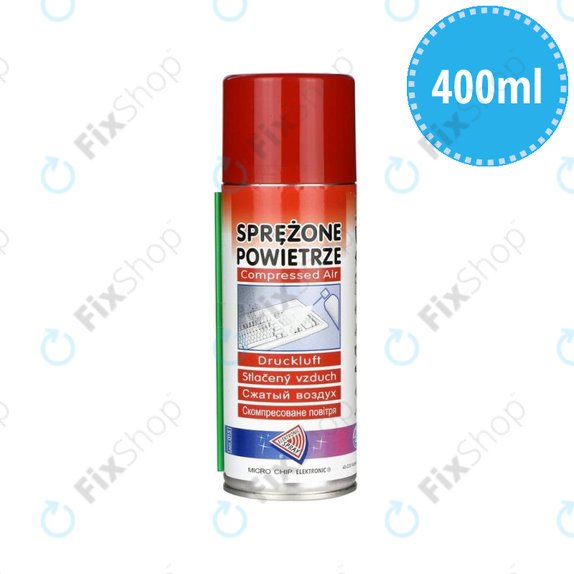 Aria compressa infiammabile 400ml, Micro Chip Electronic