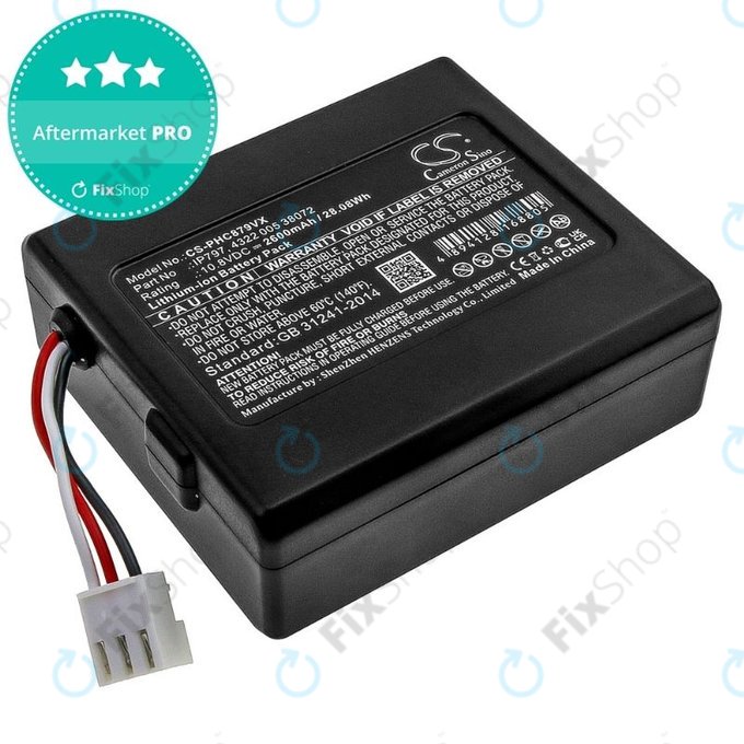 Batteria per Philips SmartPro Easy, IP797, 4322 005 38072, Li-Ion, 2600mAh, 10.8V, HQ