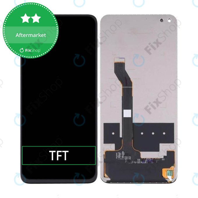 Schermo LCD per Honor 50 Lite, Vetro touch senza cornice