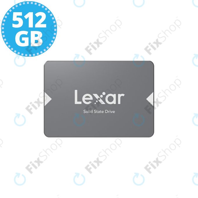 SSD 2.5" 512GB SATA3, Lexar LNS100-512RB, Genuine Service Pack