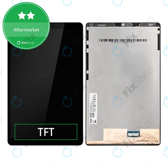 Schermo LCD per Lenovo Tab M8 (2nd Gen) FHD TB-8705F, Vetro touch senza cornice