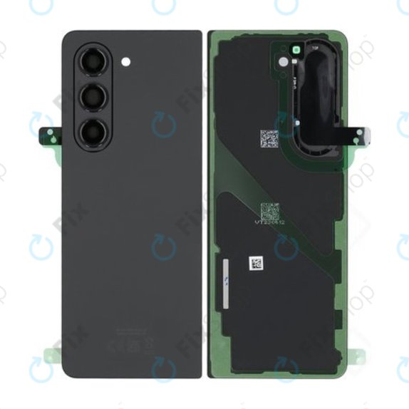 Cover batteria per Samsung Z Fold 5 F946B, Phantom Black, GH82-31862A, GH98-48616A, Genuine Service Pack