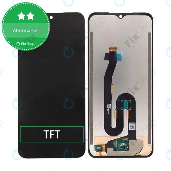 Schermo LCD per Ulefone Armor X13, Vetro touch senza cornice
