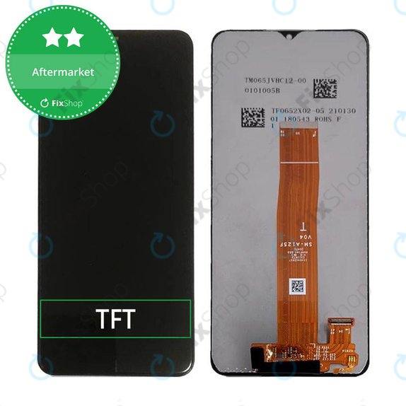Schermo per Samsung M12 M127F, Vetro touch senza cornice
