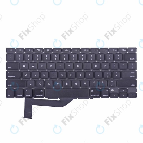 Tastiera US per MacBook Pro 15" A1398 (Mid 2012 - Mid 2015)