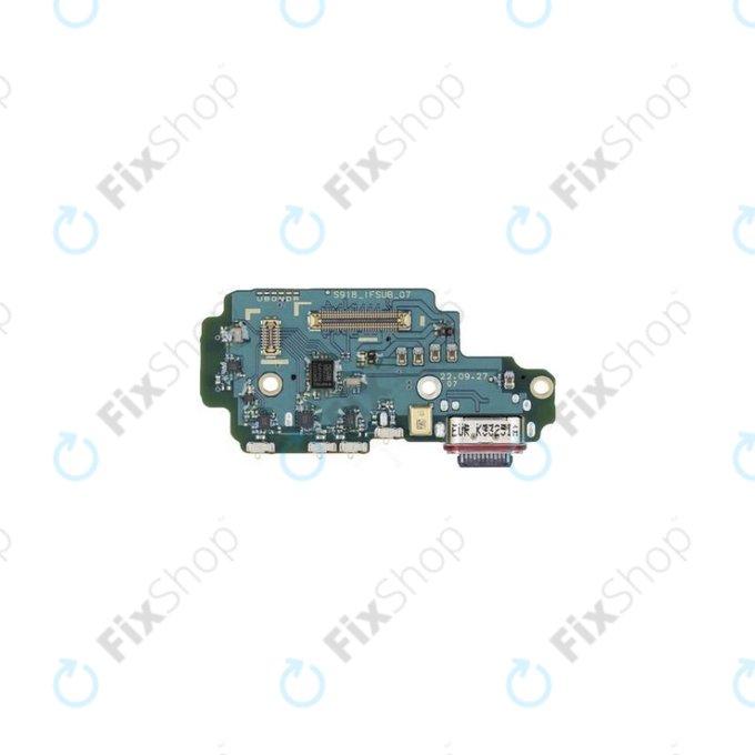 Scheda PCB connettore di ricarica per Samsung S23 Ultra S918B, GH96-15621A, Genuine Service Pack