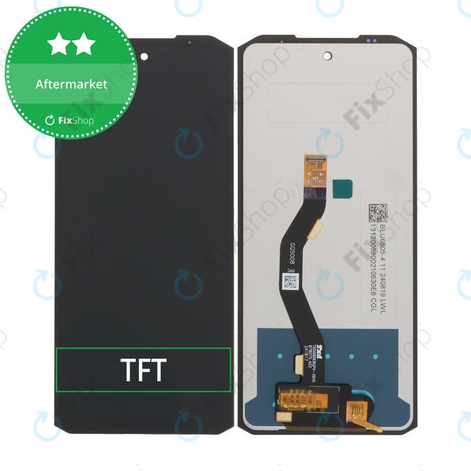 Schermo LCD per Ulefone Armor 27 Pro, Armor 27T Pro, Vetro touch senza cornice