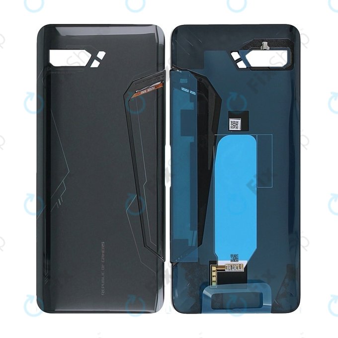 Cover batteria per Asus ROG Phone 2 ZS660KL, Glossy Black