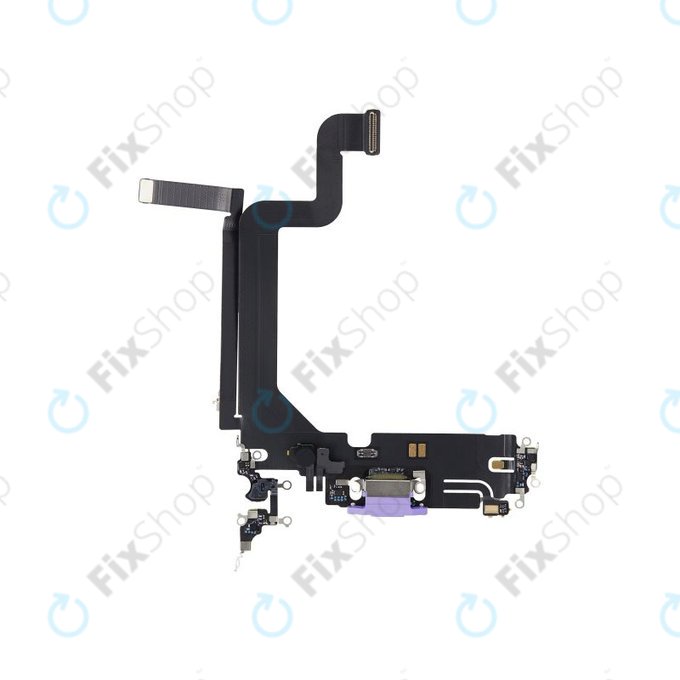 Connettore di ricarica con Cavo flex per iPhone 14 Pro Max, Deep Purple
