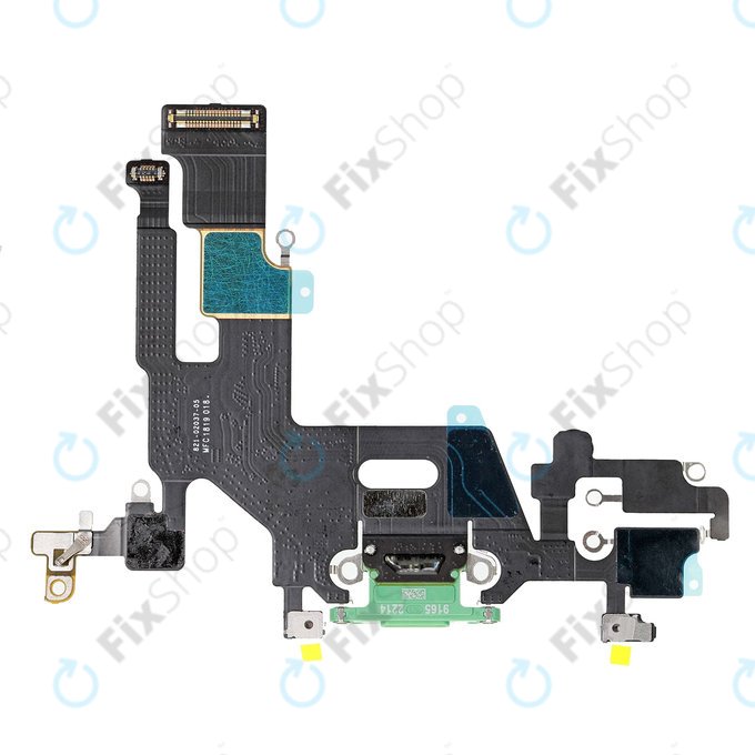 Connettore di ricarica con Cavo flex per iPhone 11, Green