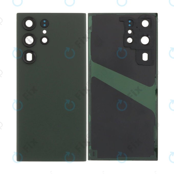 Gruppo cover batteria per Samsung S23 Ultra S918B, Green