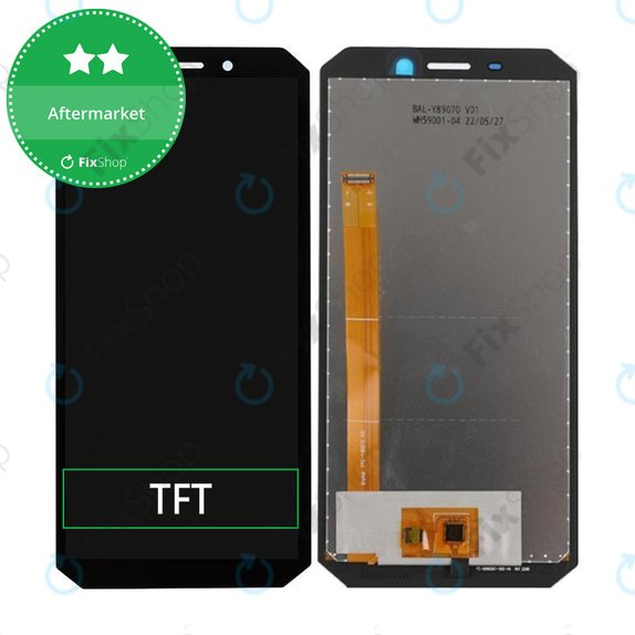 Schermo LCD per Oukitel WP18 Pro, Vetro touch senza cornice