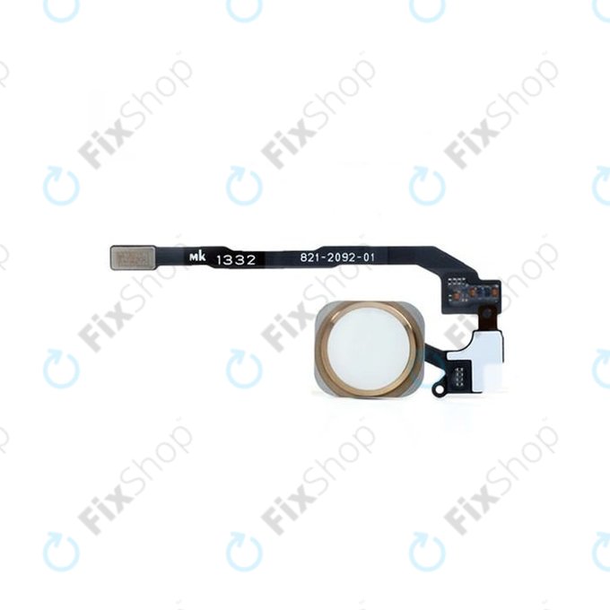 Tasto Home e cavo flex per iPhone 5S, SE, Gold