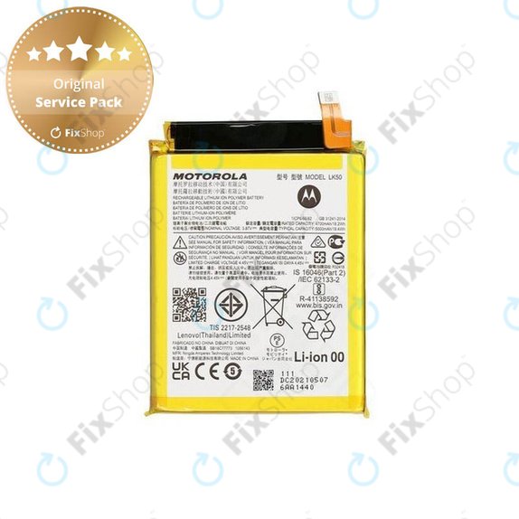 Batteria per Motorola Moto G60s XT2133, LK50, SB18C77773, SB18C77775, 5000mAh, Genuine Service Pack