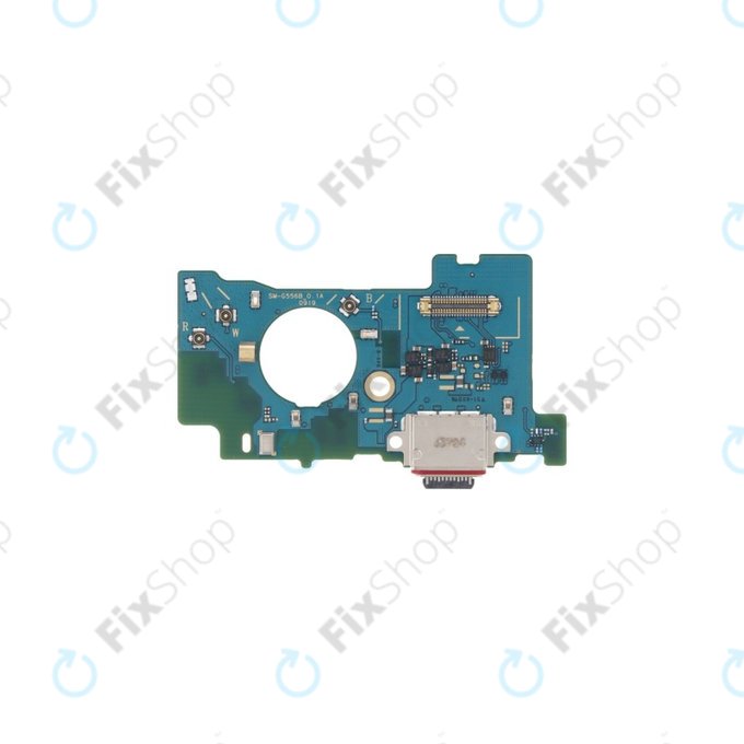 Scheda PCB connettore di ricarica per Samsung Xcover 7 G556B, 7 Pro G766B