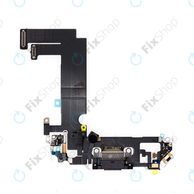 Connettore di ricarica con Cavo flex per iPhone 12 Mini, Black