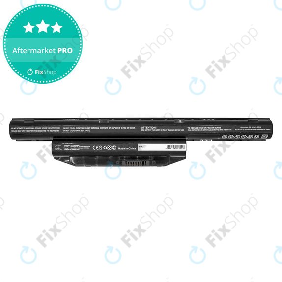 Batteria per Fujitsu Lifebook A544, A733, A743, E753, S904, BPS229, Li-Ion, 4400mAh, 10.8V, HQ