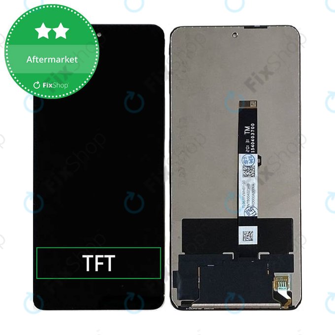Schermo LCD per Xiaomi Poco X3 NFC, Vetro touch senza cornice