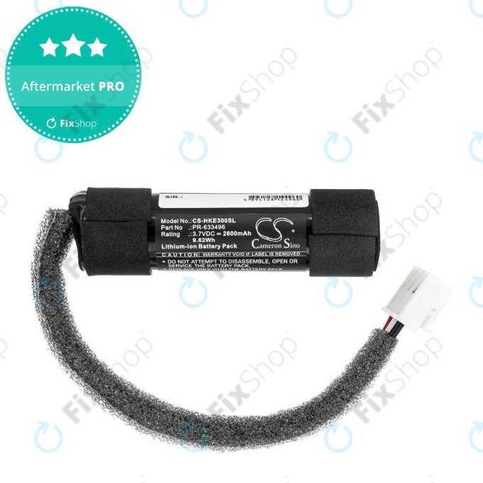 Batteria per Harman/Kardon Onyx Studio 3, CP-HK02, Li-Ion, 2600mAh, 3.7V, HQ