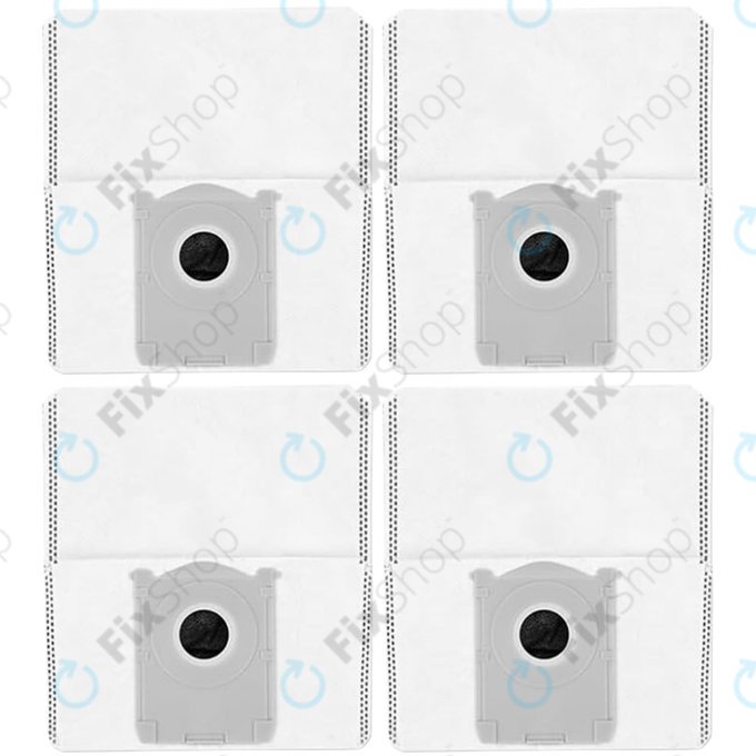 Sacchetto per aspirapolvere, 4 pz. per Ecovacs Deebot T30c, T50-series, T80-series, X8-series, X9 Pro-series
