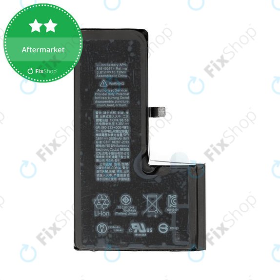 Batteria per iPhone XS, 2658mAh