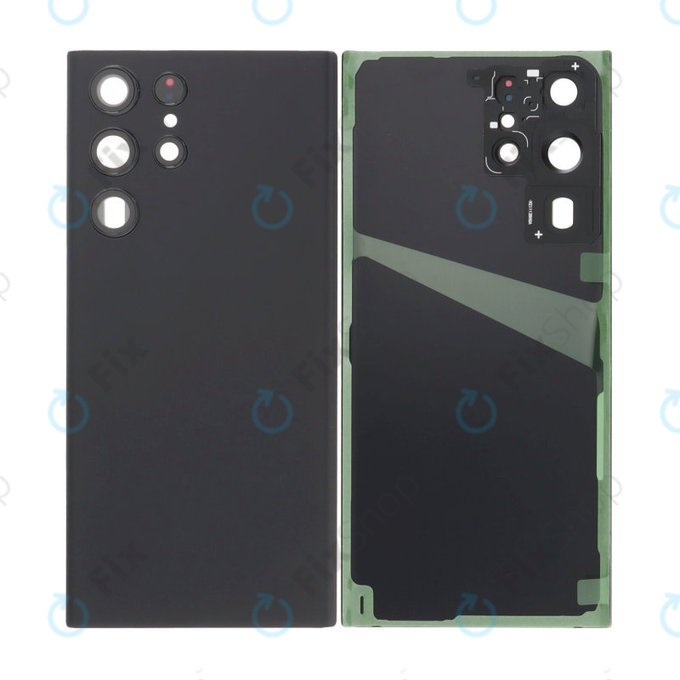 Gruppo cover batteria per Samsung S22 Ultra S908B, Phantom Black
