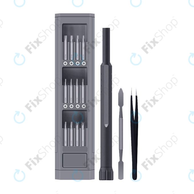 Set cacciaviti di precisione per riparazione telefoni e PC 44 in 1, Kingsdun