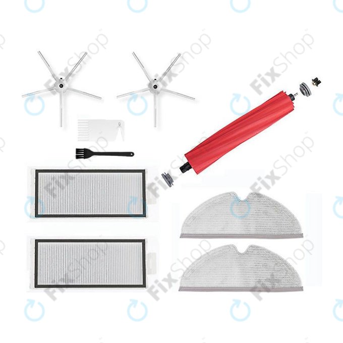 Set standard per Xiaomi Roborock Q7, Q7+, Q7 Max, Q7 Max+, T8, White