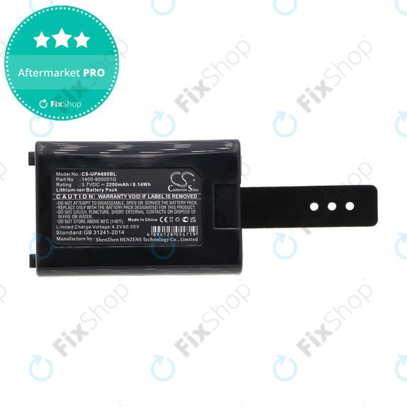 Batteria per Unitech HT680, 1400-900005G, Li-Ion, 2200mAh, 3.7V, HQ