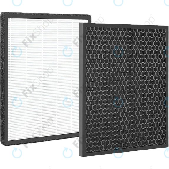 Set filtri per Philips 1000-seriess, 1000i-seriess, AC1214, AC1215, AC1217 (HEPA + Activated carbon)