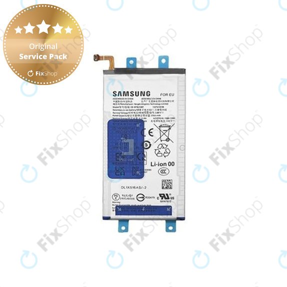 Batteria per Samsung Z Fold 6 F956B, inferiore, EB-BF957ABE, GH82-35048A, 2425mAh, Genuine Service Pack