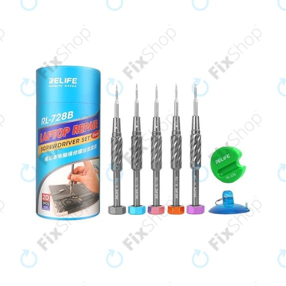 Set cacciaviti per notebook, Relife RL-728B 2D