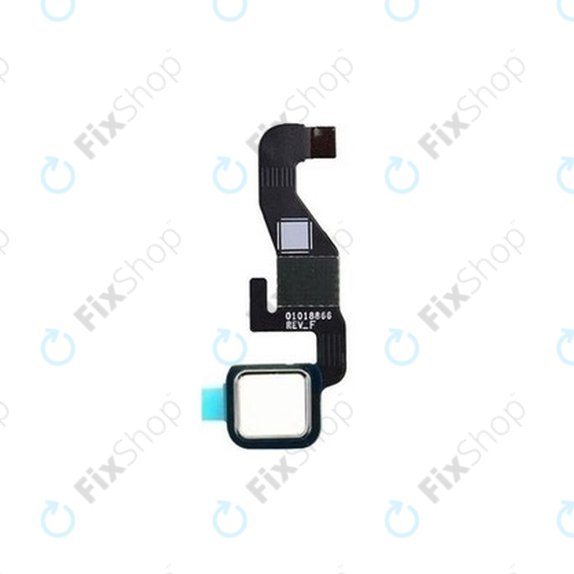 Tasto Home e sensore di impronte digitali per MotGoldla Moto Z XT1650, White