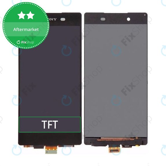 Schermo LCD per Sony Xperia Z3 Plus E6553, Black, Vetro touch senza cornice