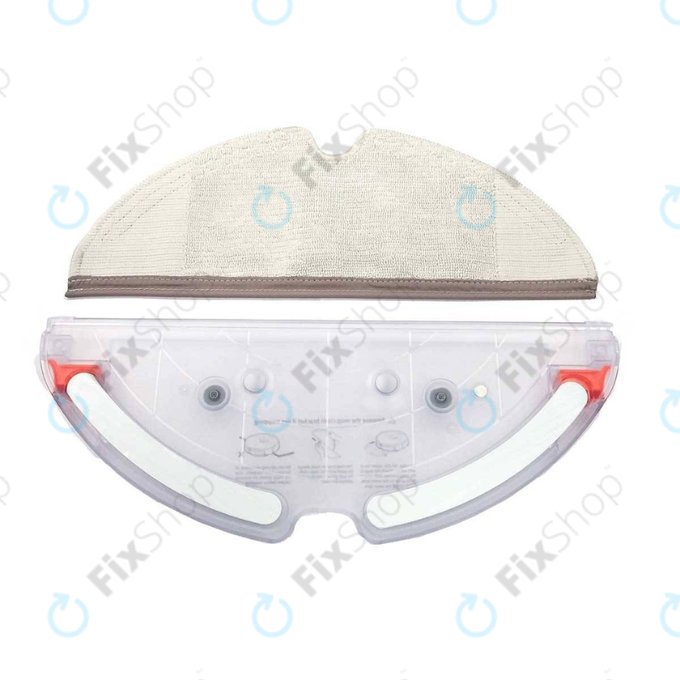 Supporto panno mop con panno per Roborock S5 Max, S6 MaxV