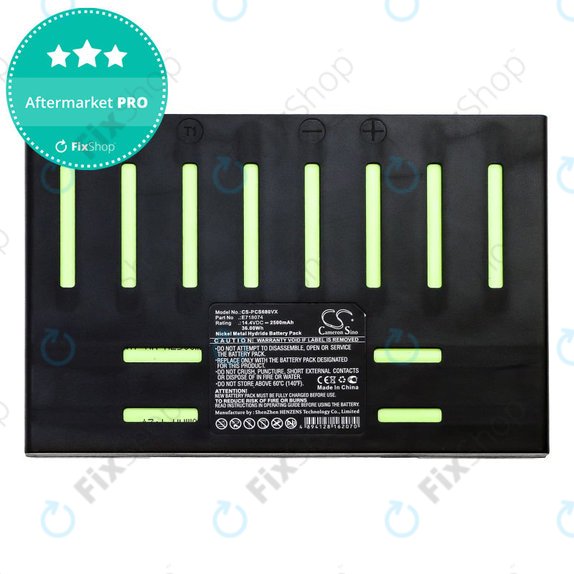 Batteria per Proscenic 902 Nono, Pro Coco Robojet Air E718074, Ni-MH, 2500mAh, 14.4V, HQ