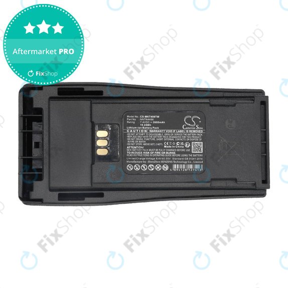 Batteria per Motorola CP, EP, GP, NNTN4496, Li-Ion, 2600mAh, 7.4V, HQ