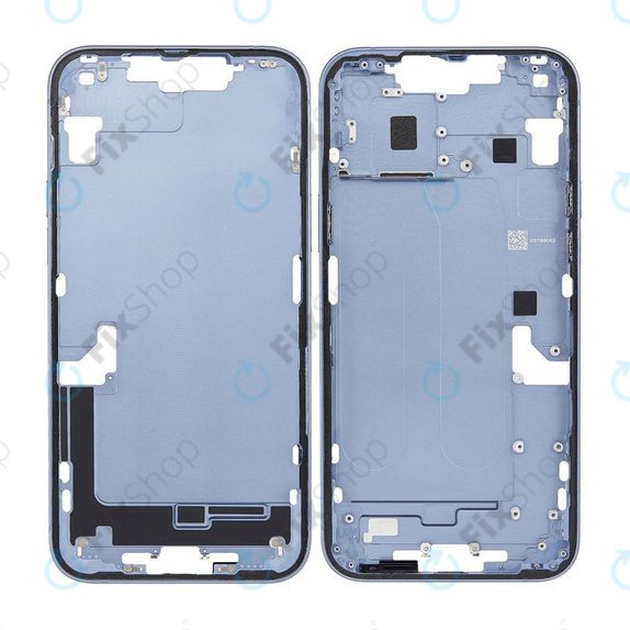 Telaio centrale per iPhone 14 Plus, Blu