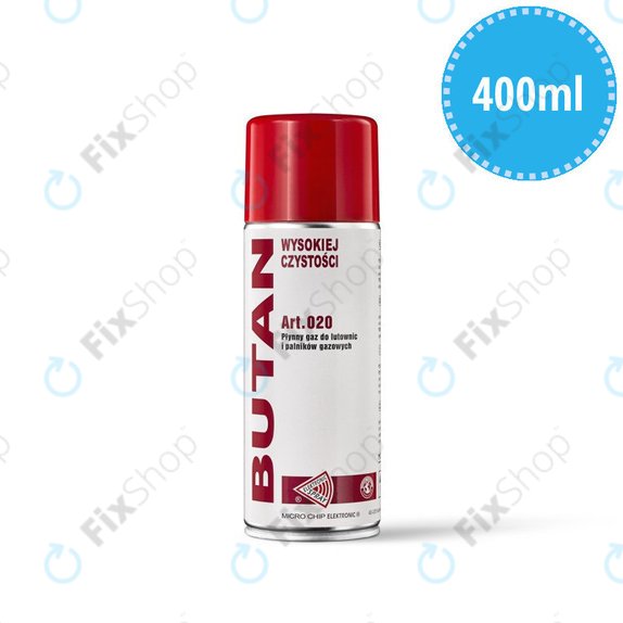 Gas butano ad alta purezza spray 400 ml