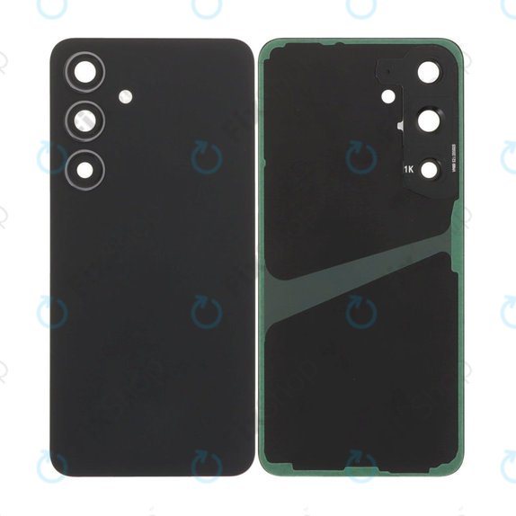 Gruppo cover batteria per Samsung S24 S921B, Onyx Black