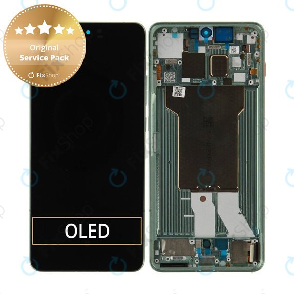 Schermo per Motorola Edge 70, Vetro touch con cornice, Lily Pad, 5D68C31542, Genuine Service Pack