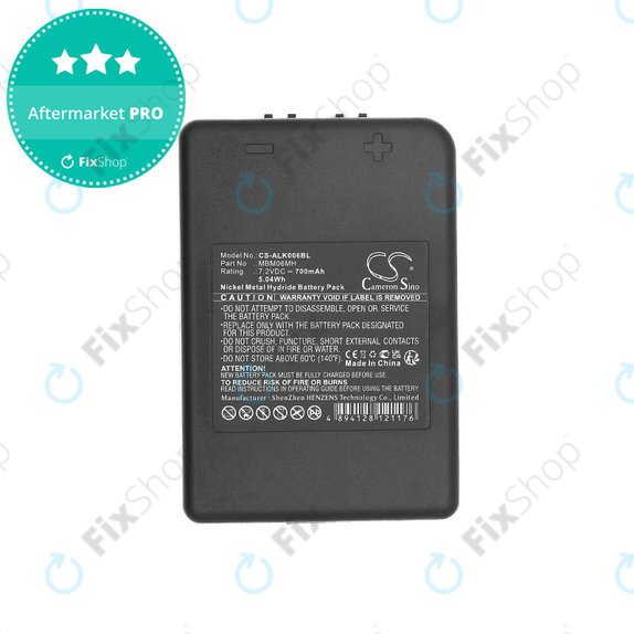 Batteria per Autec E16, Modular MJ, MK, MBM06MH, Ni-MH, 700mAh, 7.2V, HQ