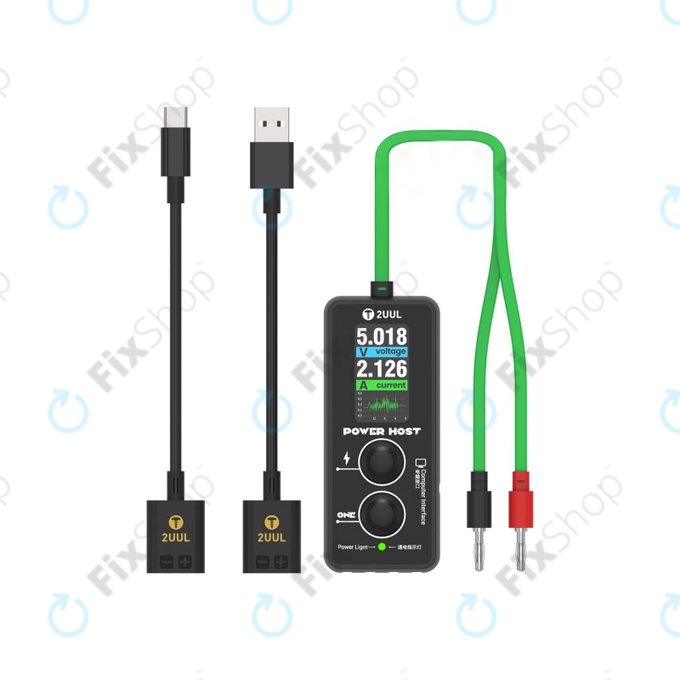 Tester digitale USB-C di tensione e corrente (Power Host), 2UUL PW15