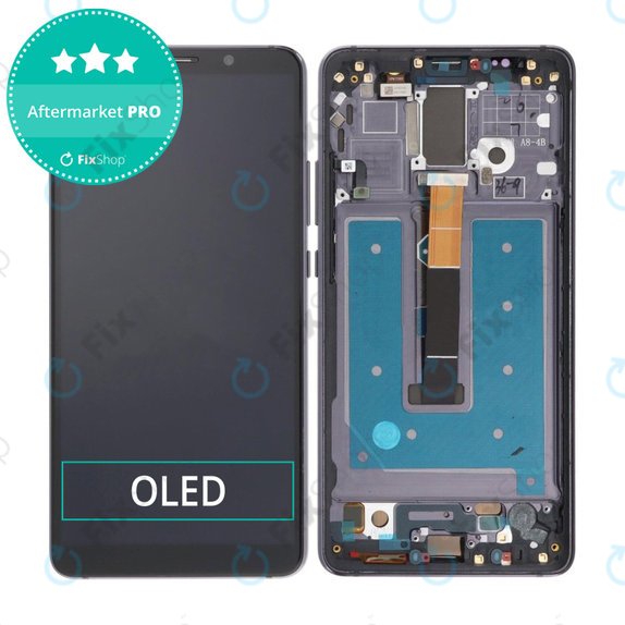 Schermo OLED per Huawei Mate 10 Pro, Midnight Blue, Vetro touch con cornice