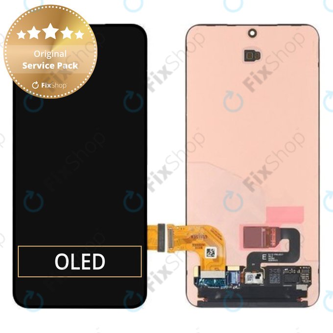 Schermo per Samsung S24 S921B, Vetro touch senza cornice, GH82-33286A, Genuine Service Pack