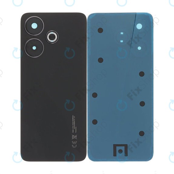 Gruppo cover batteria per Xiaomi Redmi 13 24049RN28L, Midnight Black