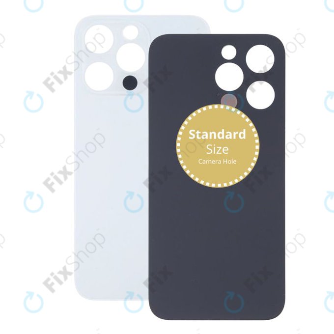 Vetro scocca posteriore per iPhone 13 Pro, Silver