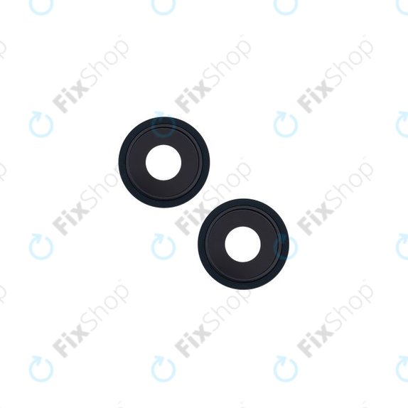 Lente fotocamera posteriore e frame 2 pz per iPhone 13, 13 Mini, Midnight